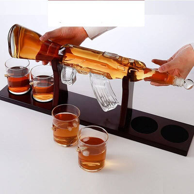 The Rifle Decanter & Glass Set