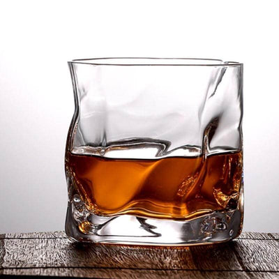 Twisted Drams Whiskey Glass